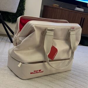 Limited Edition BEIS x Lonely Ghost Weekender - Whisper White colorway